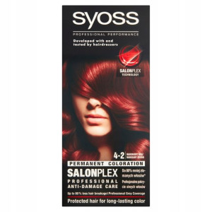 Syoss SalonPlex Farba Do Włosów Mahoniowy Brąz