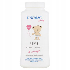 Linomag Emolienty Puder Dla Dzieci 120 g