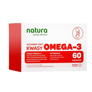 Natura Porcja Zdrowia Suplement Kwasy Omega-3 60