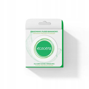 Ecocera Prasowany Puder Bananowy Dla Cery Suchej