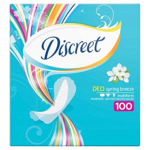Discreet Spring Breeze Wkładki Higieniczne 100 szt