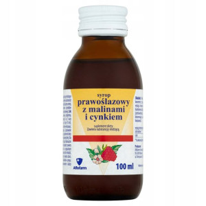Aflofarm Syrop Prawoślazowy Malina 100 ml