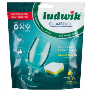 Ludwik Classic Tabletki Do Zmywarek Lemon 180 g