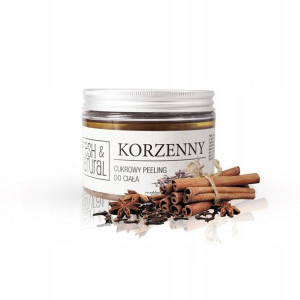 Fresh & Natural Peeling Do Ciała Cukrowy 550 g