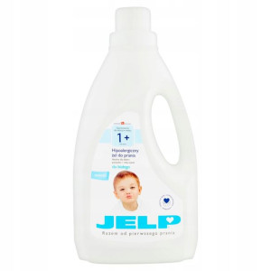 Jelp 1+ Hipoalergiczny Żel Do Prania Białego 1,5 l