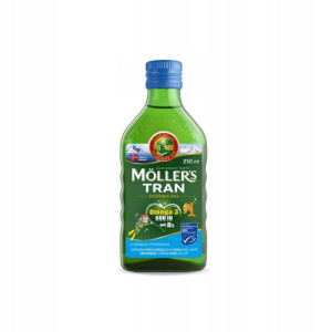 Moller's Tran Norweski o Aromacie Owocowym 250 ml