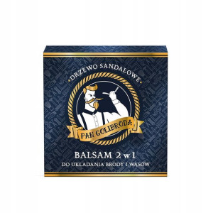 Pan Golibroda 2W1 Balsam Do Brody i Wąsów 45 g