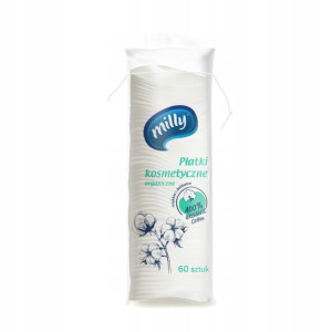 Milly Organiczne płatki kosmetyczne 60 szt.