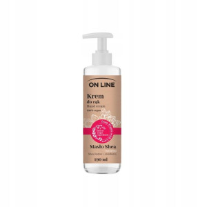 On Line Krem Do Rąk Masło Shea i Żurawina 190 ml