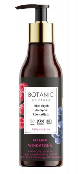 Botanic SkinFood Lekki olejek do mycia, demakijażu