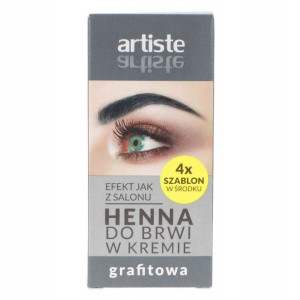 Artiste Henna Do Brwi Grafitowa w Kremie 30 g