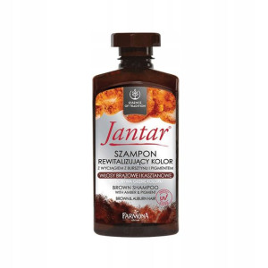 Jantar Szampon Do Włosów Włosy Brązowe 330 ml