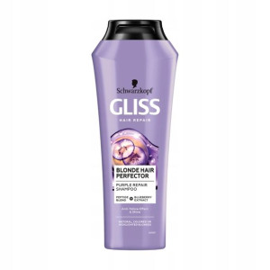 Gliss Blonde Fioletowy Szampon Włosów Blond 250 ml