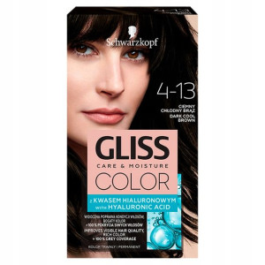 Gliss Color farba 4-13 Ciemny Chłodny Brąz