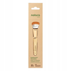 Natura Eko Pędzel Nr 03 Do Bronzera i Rozświetlacz