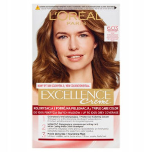 Loreal Excellence Farba 6.03 Świetlisty Ciemny Blo