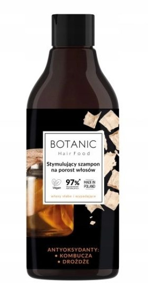 Botanic Szampon Stymulujący Porost Włosów 500 ml