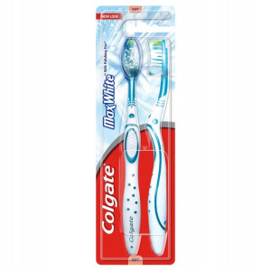 Colgate Max White Szczoteczka Do Zębów Miękka 2szt