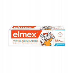Elmex Pasta Do Zębów Dla Dzieci 0-6 Lat 50 ml
