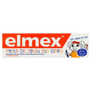 ELMEX Pasta do zębów dla dzieci aminofluorkiem 0-6