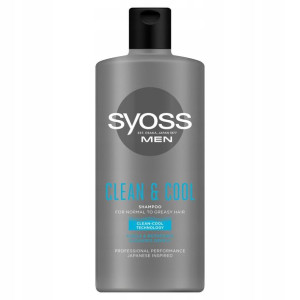Szampon do włosów Syoss Men Clean&Cool 440 ml