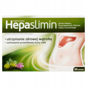 Hepaslimin Preparaty Gastrologiczne 30 szt.