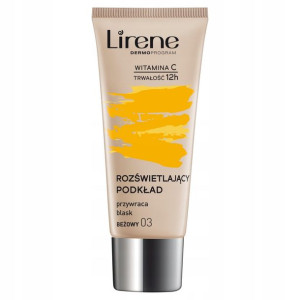 Lirene Podkład 03 Beżowy Rozświetlający 30 ml