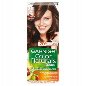 Garnier COLOR NATURALS CREME Farba 4.3 Złoty Brąz