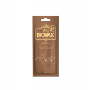 Biovax NATURALNE OLEJE Maska Do Włosów 20 ml