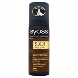 Syoss Root Retoucher Maskowanie Odrostów Brąz 120m