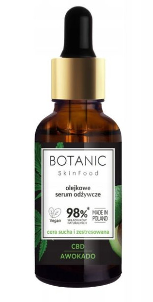 BOTANIC Serum Cbd&Awokado Do Cery Suchej 30 ml