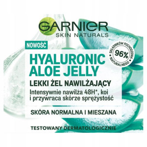 GARNIER HYALURONIC ALOE JELLY Żel nawilżający Aloe