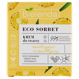 Bielenda Eco Sorbet Ananas Krem Do Twarzy 50 Ml