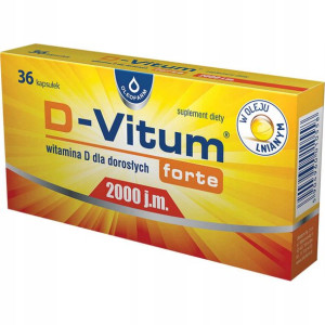 OLEOFARM D-VITUM Suplement Diety Forte 2000 36szt