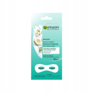 GARNIER maska w płacie pod oczy kokosowa