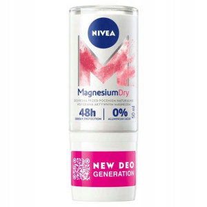 NIVEA MAGNESIUM DRY dezodorant roll on damski