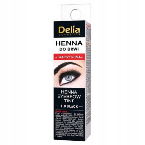 Delia henna do brwi tradycyjna w proszku czarna 2g