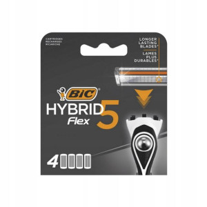 Bic System Wkłady do maszynki Hybrid Flex 5 Bliste