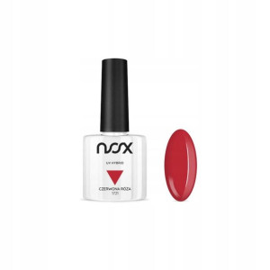 1721 Lakier Hybrydowy NOX Czerwona Róża 7 ml