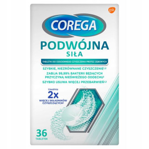 COREGA tabletki do czyszczenia protez 36 tab