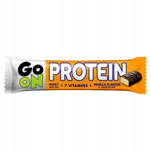 Go on baton proteinowy o smaku waniliowym 50g