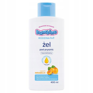 Bambino RODZINA Żel Pod Prysznic Mirabelka 400 ml
