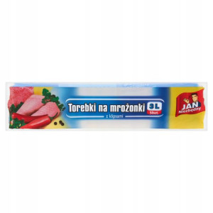 Jan Niezbędny Torebki Na Mrożonki 3l Klips 50 Szt.