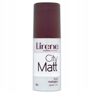 Lirene City Matt Fluid, jasny 203 30 ml
