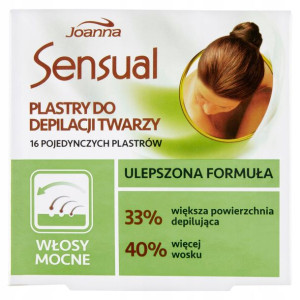 Sensual JOANNA Plastry Do Depilacji 16 Sztuk 16 sz