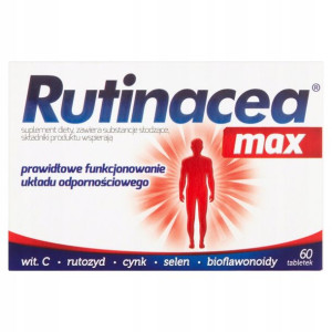 Rutinacea MAX Suplement Diety 60 szt.