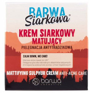 Krem Siarkowy Antybakteryjny Matujący 50 Ml