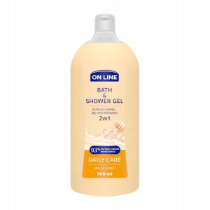 On Line Żel I Płyn Do Kąpieli 2w1 Daily Care 980ml