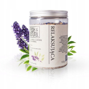 Fresh&natural Sól Do Kąpieli Z Lawendą Herbata