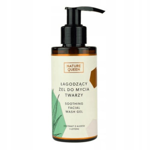 Nature Queen Łagodzący Żel Do Mycia Twarzy 150 Ml